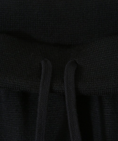 BALLAST ARK（バラストアーク）の「BALLAST ARK / バラストアーク：Straight knit Pants：BA04-P001[AST]（スラックス・メンズ・ブラック/グレイッシュベージュ・M/L）」の7枚目の写真