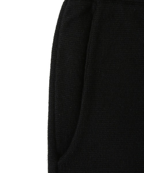 BALLAST ARK（バラストアーク）の「BALLAST ARK / バラストアーク：Straight knit Pants：BA04-P001[AST]（スラックス・メンズ・ブラック/グレイッシュベージュ・M/L）」の8枚目の写真