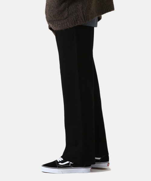BALLAST ARK（バラストアーク）の「BALLAST ARK / バラストアーク：Straight knit Pants：BA04-P001[AST]（スラックス・メンズ・ブラック/グレイッシュベージュ・M/L）」の11枚目の写真