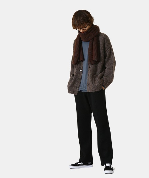 BALLAST ARK（バラストアーク）の「BALLAST ARK / バラストアーク：Straight knit Pants：BA04-P001[AST]（スラックス・メンズ・ブラック/グレイッシュベージュ・M/L）」の13枚目の写真