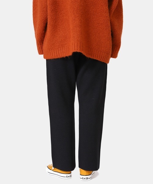 BALLAST ARK（バラストアーク）の「BALLAST ARK / バラストアーク：Straight knit Pants：BA04-P001[AST]（スラックス・メンズ・ブラック/グレイッシュベージュ・M/L）」の16枚目の写真
