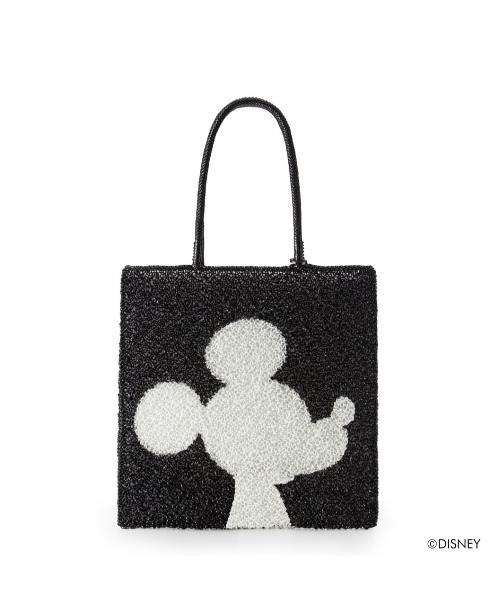 ANTEPRIMA/WIREBAG(アンテプリマワイヤーバッグ)の「ディズニー/ミッキー/ミディアム(ショルダーバッグ・レディース・ブラック×ホワイト・ONE SIZE)」の1枚目の写真