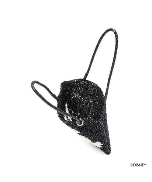 ANTEPRIMA/WIREBAG(アンテプリマワイヤーバッグ)の「ディズニー/ミッキー/ミディアム(ショルダーバッグ・レディース・ブラック×ホワイト・ONE SIZE)」の3枚目の写真