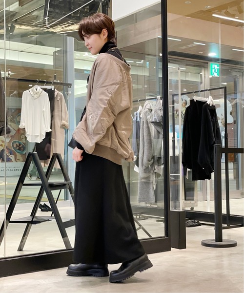 AP STUDIO(エーピーストゥディオ)の「SCENTOF ウールフレアスカート(スカート・レディース・ブラック・38/36)」の6枚目の写真