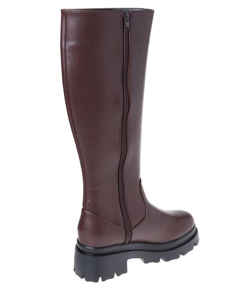 INGNI（イング）の「プラットフォームソールロングブーツ（ブーツ・レディース・ブラック/ブラウン・M）」の9枚目の写真