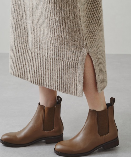 acro（アクロ）の「スキッパーセーラーカラーニットワンピース/AC1226（ワンピース・レディース・ベージュ/アイボリー/グリーン・ﾌﾘ-）」の9枚目の写真