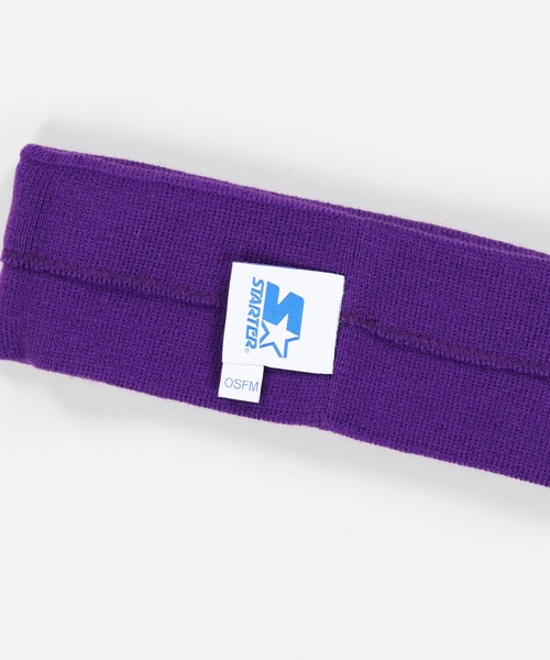 STARTER（スターター）の「【STARTER / スターター】ロゴデザインヘアバンド（ヘアバンド・メンズ・ブラック/パープル/レッド/ブルー/グリーン・ONESIZE）」の10枚目の写真
