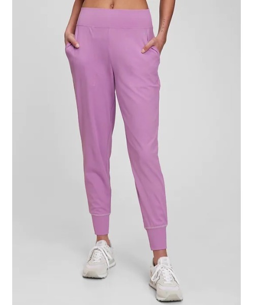 GAP(ギャップ)の「GapFit ハイライズ スタジオ ジョガーパンツ(その他パンツ・レディース・グレー/ブラック系その他/ラベンダー・S/M/L/XS/XXS)」の3枚目の写真
