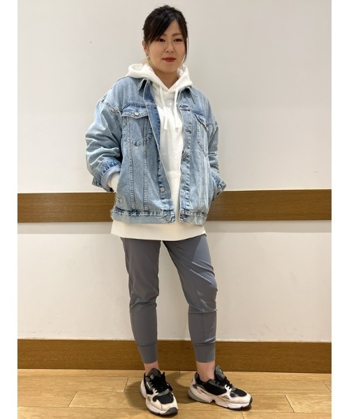 GAP(ギャップ)の「GapFit ハイライズ スタジオ ジョガーパンツ(その他パンツ・レディース・グレー/ブラック系その他/ラベンダー・S/M/L/XS/XXS)」の9枚目の写真