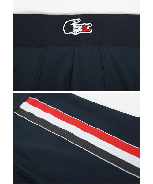 LACOSTE（ラコステ）の「ラコステ LACOSTE ボクサーパンツ メンズ 下着 アンダーウェア ツルツル OLYMPIC GAMES ブランド（ボクサーパンツ・メンズ・ホワイト・LARGE）」の7枚目の写真