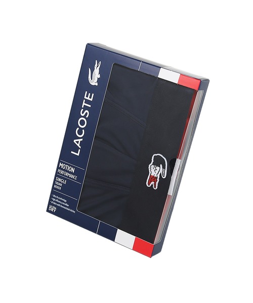 LACOSTE（ラコステ）の「ラコステ LACOSTE ボクサーパンツ メンズ 下着 アンダーウェア ツルツル OLYMPIC GAMES ブランド（ボクサーパンツ・メンズ・ホワイト・LARGE）」の3枚目の写真