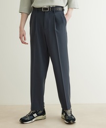 JUNRED | ドレープサージ1タックストレート(スラックス)