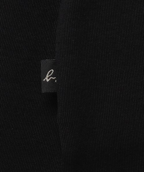 agnes b.(アニエスベー)の「SDG6 L TS ベビー ハートモチーフTシャツ(Tシャツ/カットソー・キッズ・ブラック・1YEAR/2YEAR/18M)」の3枚目の写真