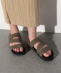 ストレッチウーブンサンダル