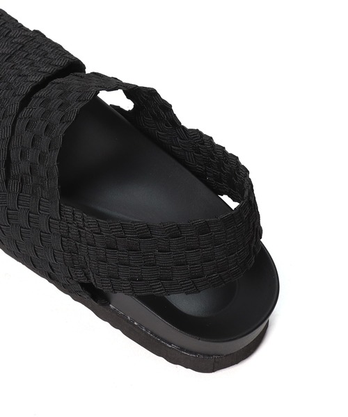LUGG NAGG(ラグナグ)の「ストレッチウーブンサンダル(サンダル・レディース・ブラック/シルバー/ゴールド・23.5cm/24.5cm/23.0cm/24.0cm)」の21枚目の写真