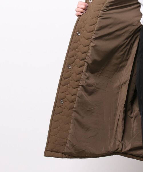 JUMELLE(ジュメロ)の「ハートロングジャケット(ダウンジャケット/コート・レディース・ブラウン・FREE)」の12枚目の写真