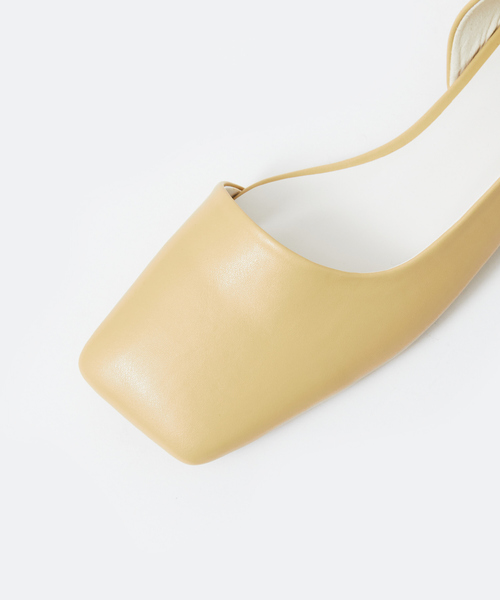 LAROUTE（ラルート）の「【WEB限定】スクエアトゥサイドセパレートパンプス（パンプス・レディース・ブラック/ベージュ/ピンク/その他・38/39/35/36/37）」の6枚目の写真