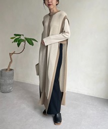 CAPRICIEUX LE'MAGE | 【AgAwd/アガウド】パイピングニットワンピース(ワンピース)