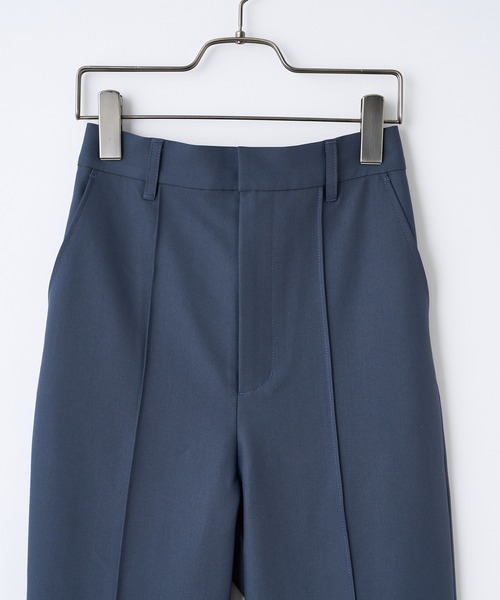 CIAOPANIC（チャオパニック）の「セットアップセンタープレスパンツ（スラックス・レディース・イエロー/ブルー/アイボリー・SMALL/MEDIUM）」の4枚目の写真