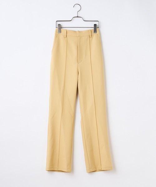CIAOPANIC（チャオパニック）の「セットアップセンタープレスパンツ（スラックス・レディース・イエロー/ブルー/アイボリー・SMALL/MEDIUM）」の10枚目の写真