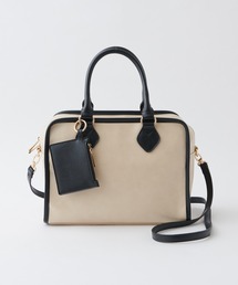 natural couture | バイカラーボストンバッグ(ボストンバッグ)