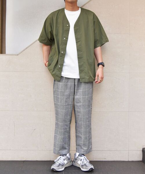 SHIPS any(シップス エニィ)の「SHIPS any: Kinloch Anderson チェック イージーパンツ◇(その他パンツ・メンズ・グレー/オリーブ・SMALL/MEDIUM/LARGE)」の8枚目の写真