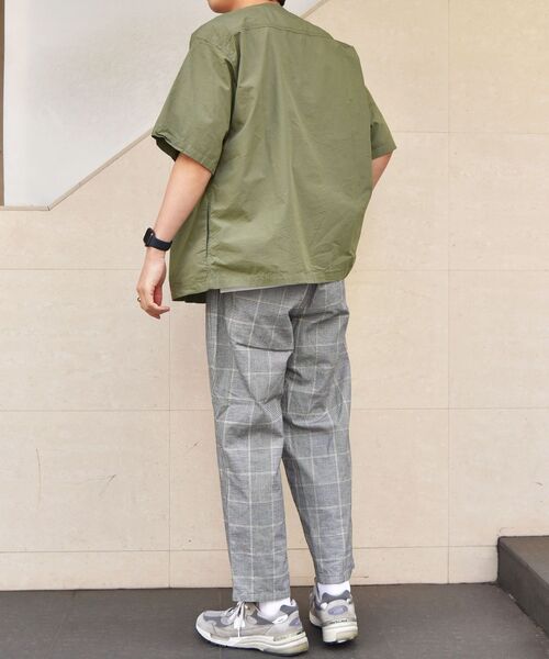 SHIPS any(シップス エニィ)の「SHIPS any: Kinloch Anderson チェック イージーパンツ◇(その他パンツ・メンズ・グレー/オリーブ・SMALL/MEDIUM/LARGE)」の4枚目の写真