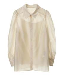 Tiara | シアーボリュームスリーブシャツ(シャツ/ブラウス)