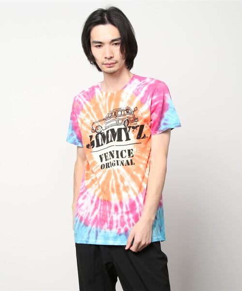 JIMMY'Z（ジミーズ）の「【UT14】『JIMMY'Z』VENICE ORIGINAL CREWNECK TIEDYE TEE（Tシャツ/カットソー・メンズ・ブラック/その他1・MEDIUM/LARGE/X-LARGE）」の10枚目の写真