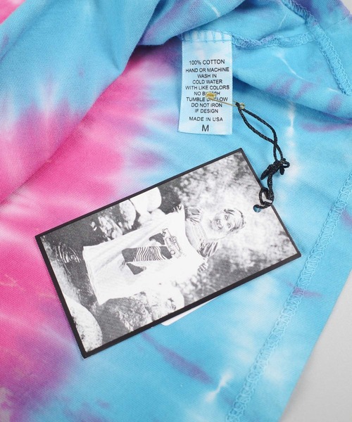 JIMMY'Z（ジミーズ）の「【T18】【JIMMY'Z/ジミーズ】VENICE ORIGINAL CREWNECK TIEDYE TEE（Tシャツ/カットソー・メンズ・ブラック/その他1・MEDIUM/LARGE/X-LARGE）」の9枚目の写真