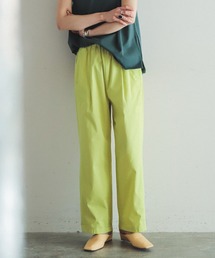 FIL DE FER | 綿ツイル製品染　イージーストレートパンツ(その他パンツ)