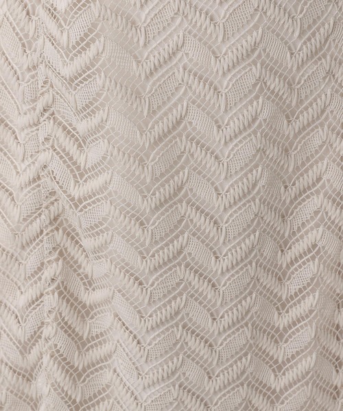 LEPSIM（レプシィム）の「レースマーメイドスカート　259286（スカート・レディース・グレイッシュベージュ/ネイビー・MEDIUM/LARGE）」の13枚目の写真