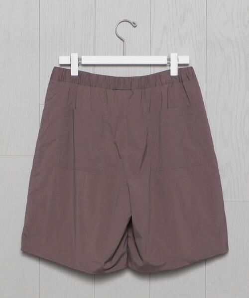 AURALEE（オーラリー）の「＜AURALEE＞EASY SHORT PANTS/パンツ．（その他パンツ・メンズ・ブラウン/ホワイト・3/4）」の3枚目の写真
