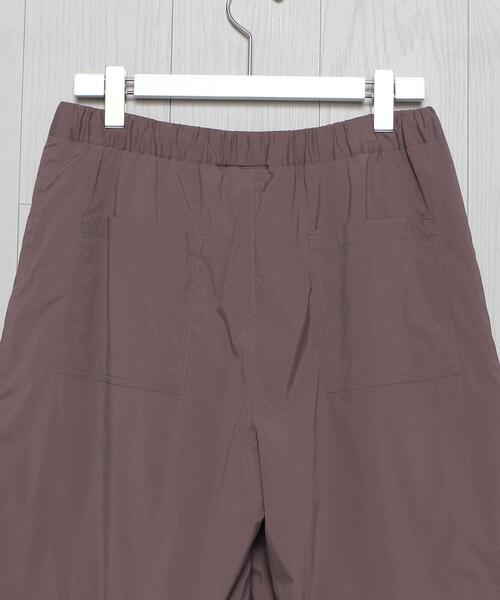 AURALEE（オーラリー）の「＜AURALEE＞EASY SHORT PANTS/パンツ．（その他パンツ・メンズ・ブラウン/ホワイト・3/4）」の5枚目の写真