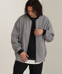 BEAMS HEART / ポリエステルトロ MA-1