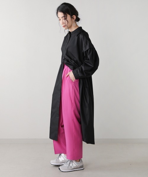 Bou Jeloud(ブージュルード)の「【WEB限定】センタータックテーパードパンツ(その他パンツ・レディース・ブラック/ピンク/ブルー/グリーン・38)」の21枚目の写真