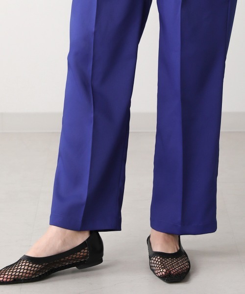 Bou Jeloud(ブージュルード)の「【WEB限定】センタータックテーパードパンツ(その他パンツ・レディース・ブラック/ピンク/ブルー/グリーン・38)」の6枚目の写真