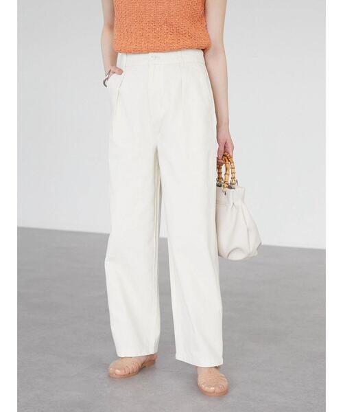 Green　Parks（グリーンパークス）の「ドビーワークパンツ（その他パンツ・レディース・カーキ/キャメル/ホワイト系その他2・M/L）」の6枚目の写真