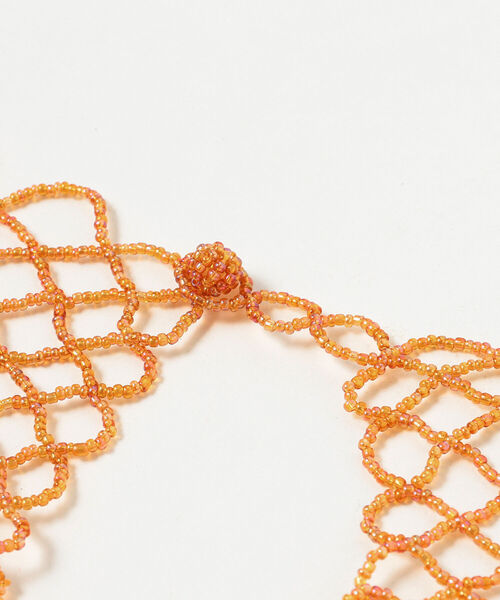 Ray BEAMS(レイビームス)の「designsix / マーメイド ビーズ ネックレス(ネックレス・レディース・オレンジ/グリーン系その他2/その他・ONE SIZE)」の9枚目の写真