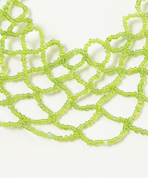 Ray BEAMS(レイビームス)の「designsix / マーメイド ビーズ ネックレス(ネックレス・レディース・オレンジ/グリーン系その他2/その他・ONE SIZE)」の8枚目の写真