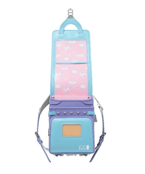 fafa（フェフェ）の「【早期特典付】2027年新入学ランドセル - ベビーブルーxラベンダー（クラリーノ / キューブ型）（ランドセル・キッズ・ブルー系その他・FREE）」の12枚目の写真