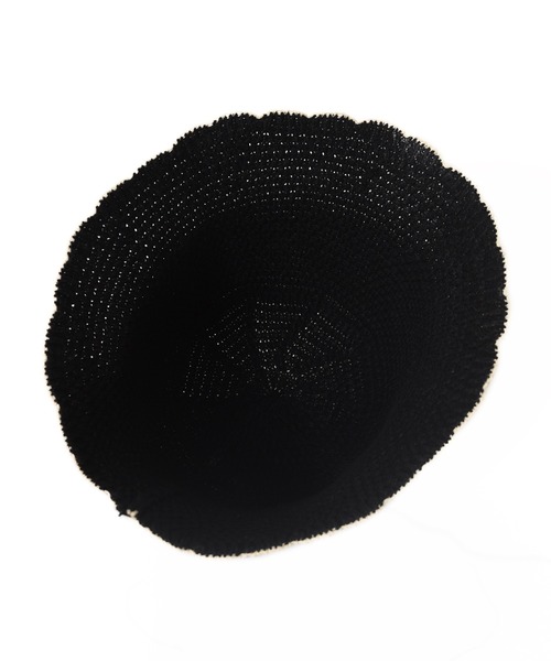 w closet（ダブルクローゼット）の「チューリップハット（ハット・レディース・ブラック/ベージュ/アイボリー・FREE）」の5枚目の写真