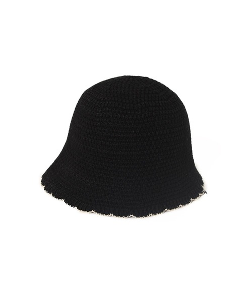 w closet（ダブルクローゼット）の「チューリップハット（ハット・レディース・ブラック/ベージュ/アイボリー・FREE）」の13枚目の写真