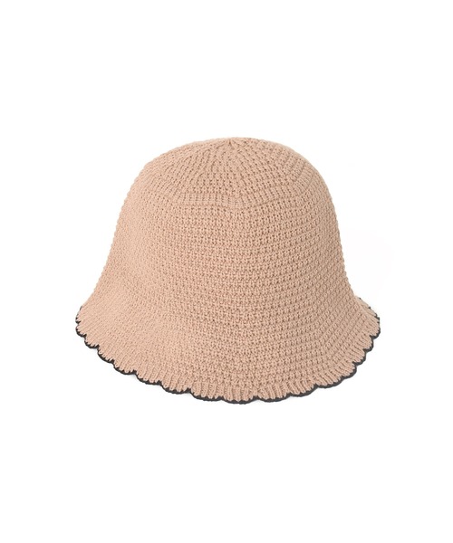 w closet（ダブルクローゼット）の「チューリップハット（ハット・レディース・ブラック/ベージュ/アイボリー・FREE）」の15枚目の写真