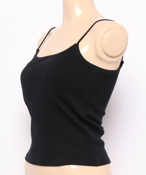 MOUSSY（マウジー）の「BACK OPEN CUP IN キャミソール（キャミソール・レディース・ブラック/オフホワイト/オレンジ/ライトベージュ/ダークグリーン・FREE）」の6枚目の写真