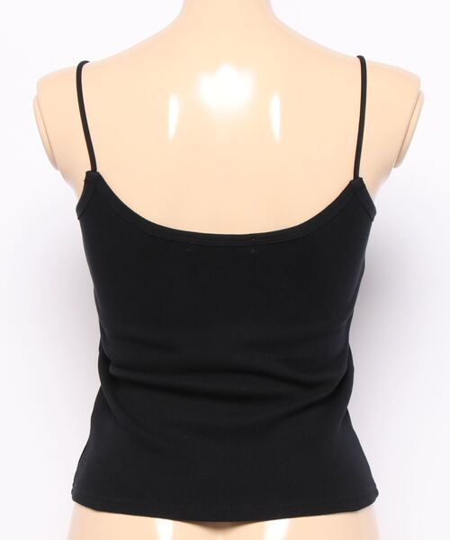 MOUSSY（マウジー）の「BACK OPEN CUP IN キャミソール（キャミソール・レディース・ブラック/オフホワイト/オレンジ/ライトベージュ/ダークグリーン・FREE）」の7枚目の写真