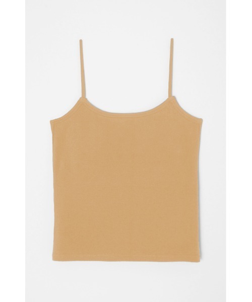 MOUSSY（マウジー）の「BACK OPEN CUP IN キャミソール（キャミソール・レディース・ブラック/オフホワイト/オレンジ/ライトベージュ/ダークグリーン・FREE）」の3枚目の写真