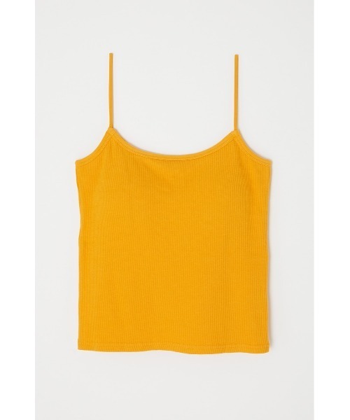 MOUSSY（マウジー）の「BACK OPEN CUP IN キャミソール（キャミソール・レディース・ブラック/オフホワイト/オレンジ/ライトベージュ/ダークグリーン・FREE）」の16枚目の写真