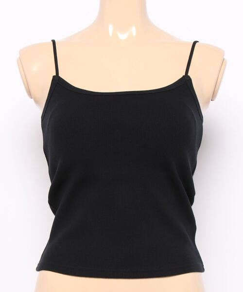 MOUSSY（マウジー）の「BACK OPEN CUP IN キャミソール（キャミソール・レディース・ブラック/オフホワイト/オレンジ/ライトベージュ/ダークグリーン・FREE）」の17枚目の写真