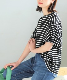 冷感フレアー袖カットソー